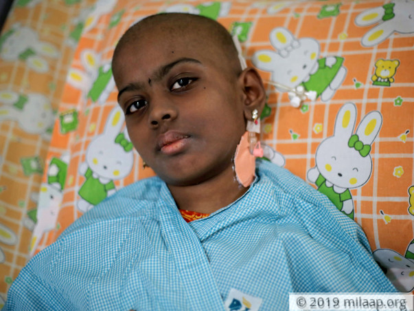 This Brave 9-YO Girl Is Determined To Beat Cancer, For The Second Time
