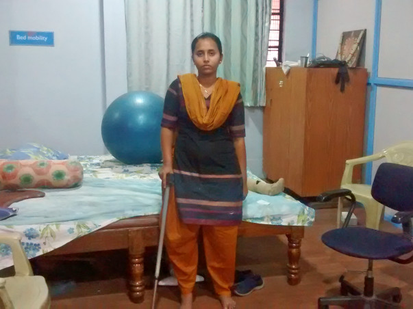 After 4 Spinal Surgeries You Can Help Danamma Walk Again