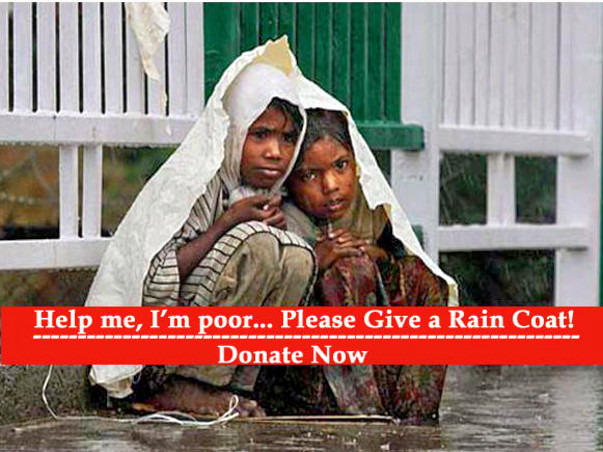 Give a Rain Coat to underprivileged Children