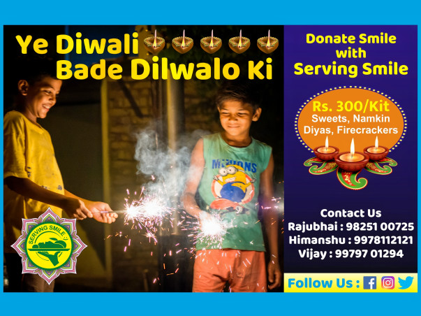 Ye Diwali Dilwalo ki with Serving Smile