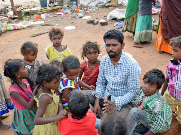 Help In Street Children Education And Get Them A School Van