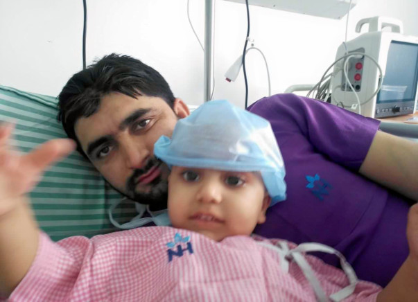 Help 2-year-old Arsalan Continue Treatment Post Transplant.