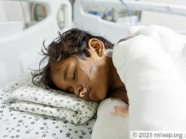 Help Shreya to undergo her treatment