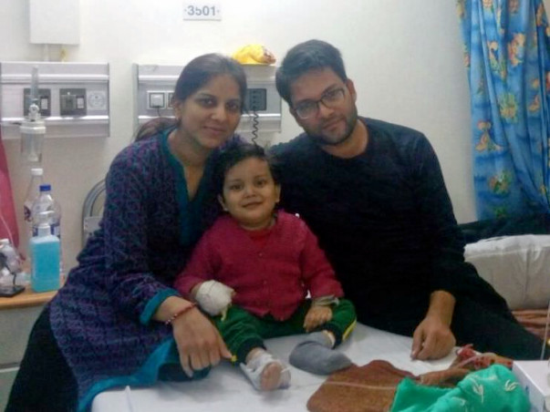 Help 3-year-old Tanishq fight cancer