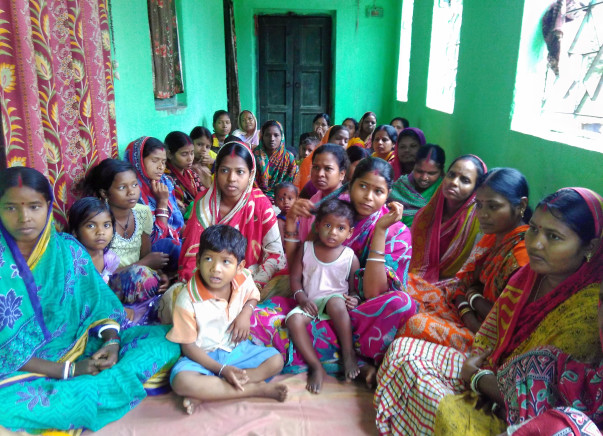 Help setting up a sanitary napkin unit in Shwaspur village in Jharkhan