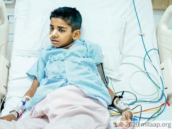 His Tumour Grew 10 Times In Size In One Month, He Needs A Transplant