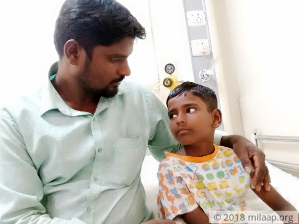 Help 7-year-old Jagan fight heart disease