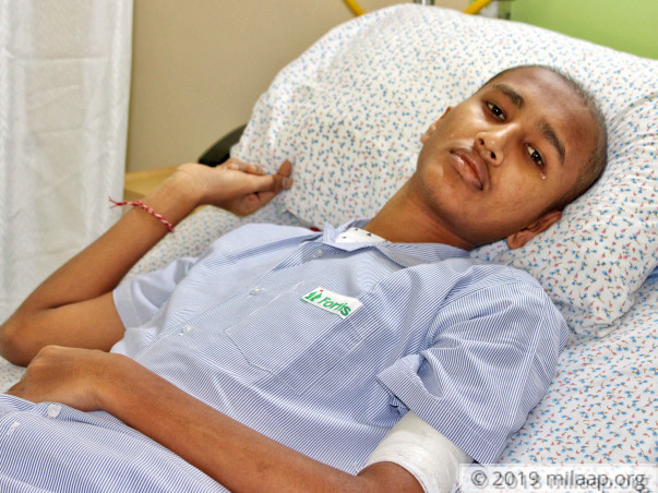 Nithin GN needs your help to undergo his treatment