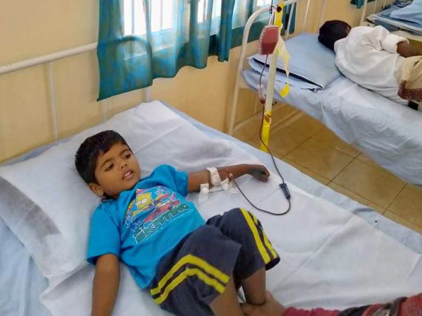 4 years old SHAIK MUHAMMAD REHAN needs your help fight Thalassemia major