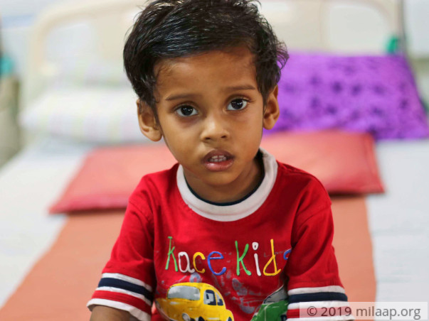 Despite Losing Job, This Father Is Hopeful To Save His Son From Cancer