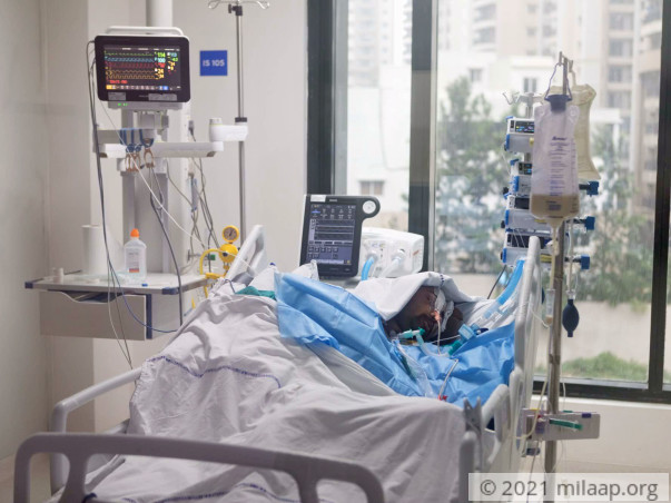 help my friend recover from serious accident...............