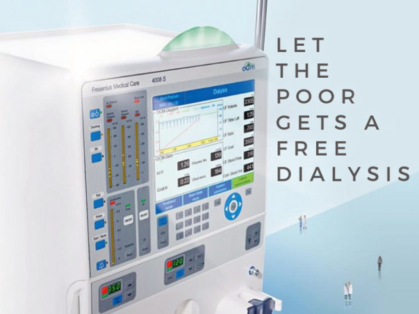 Help Us Buy 3 Dialysis Units. Let The Poor Gets A Free Dialysis