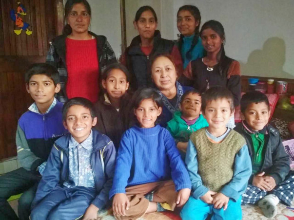 Help Sudershana Thakur provide a secure home for the children