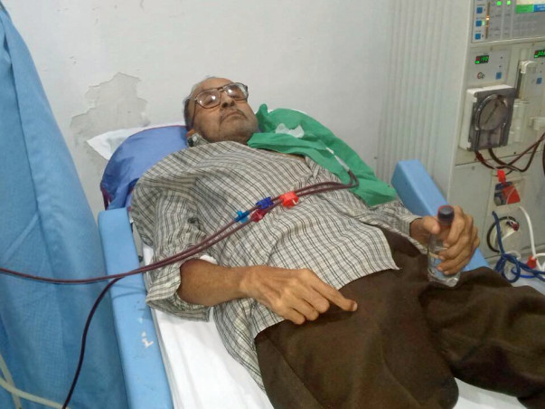 Help him to undergo a kidney transplant