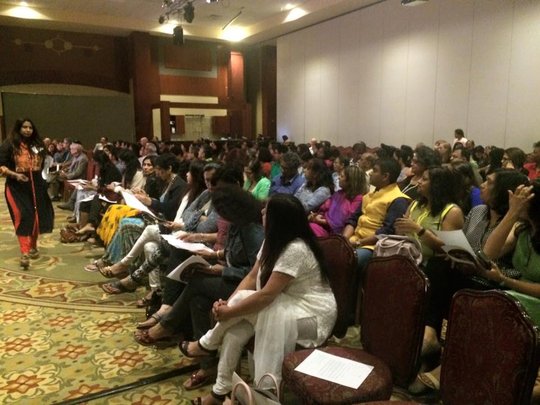 housefull at the Chicago performance housefull at the Chicago performance