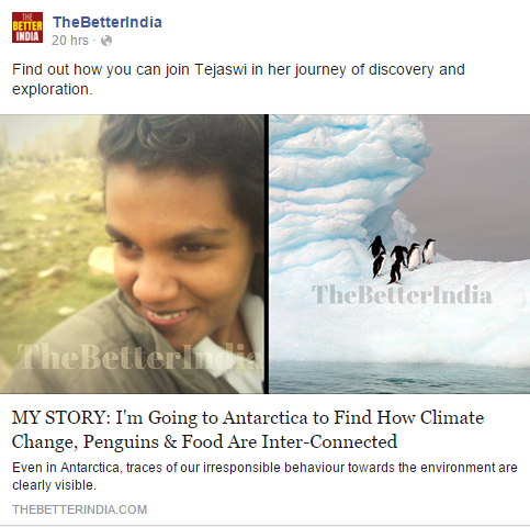 The Story of my journey on The Better India The Story of my journey on The Better India