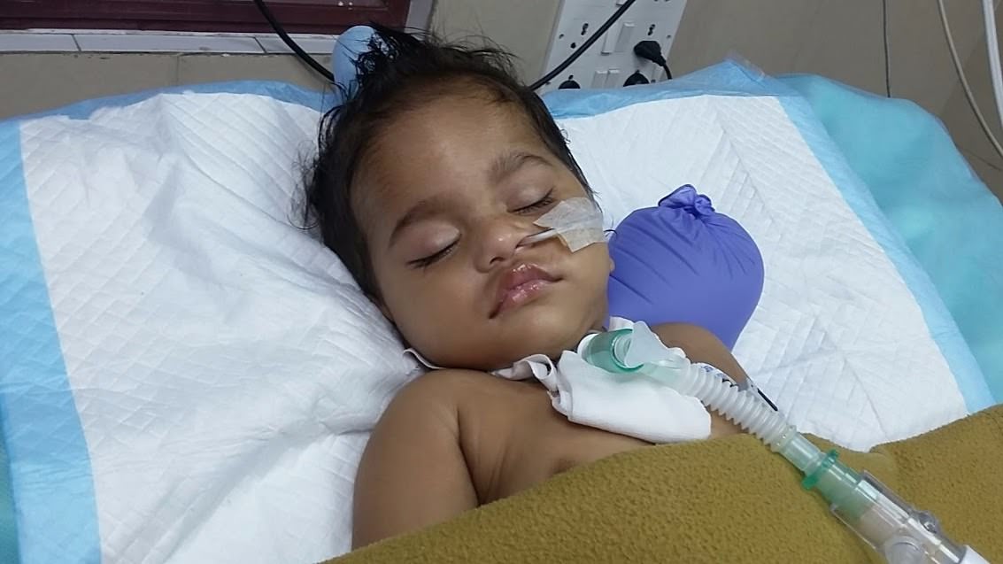 1yearold is in A Coma Due to Brain Disease, His Parents are Milaap