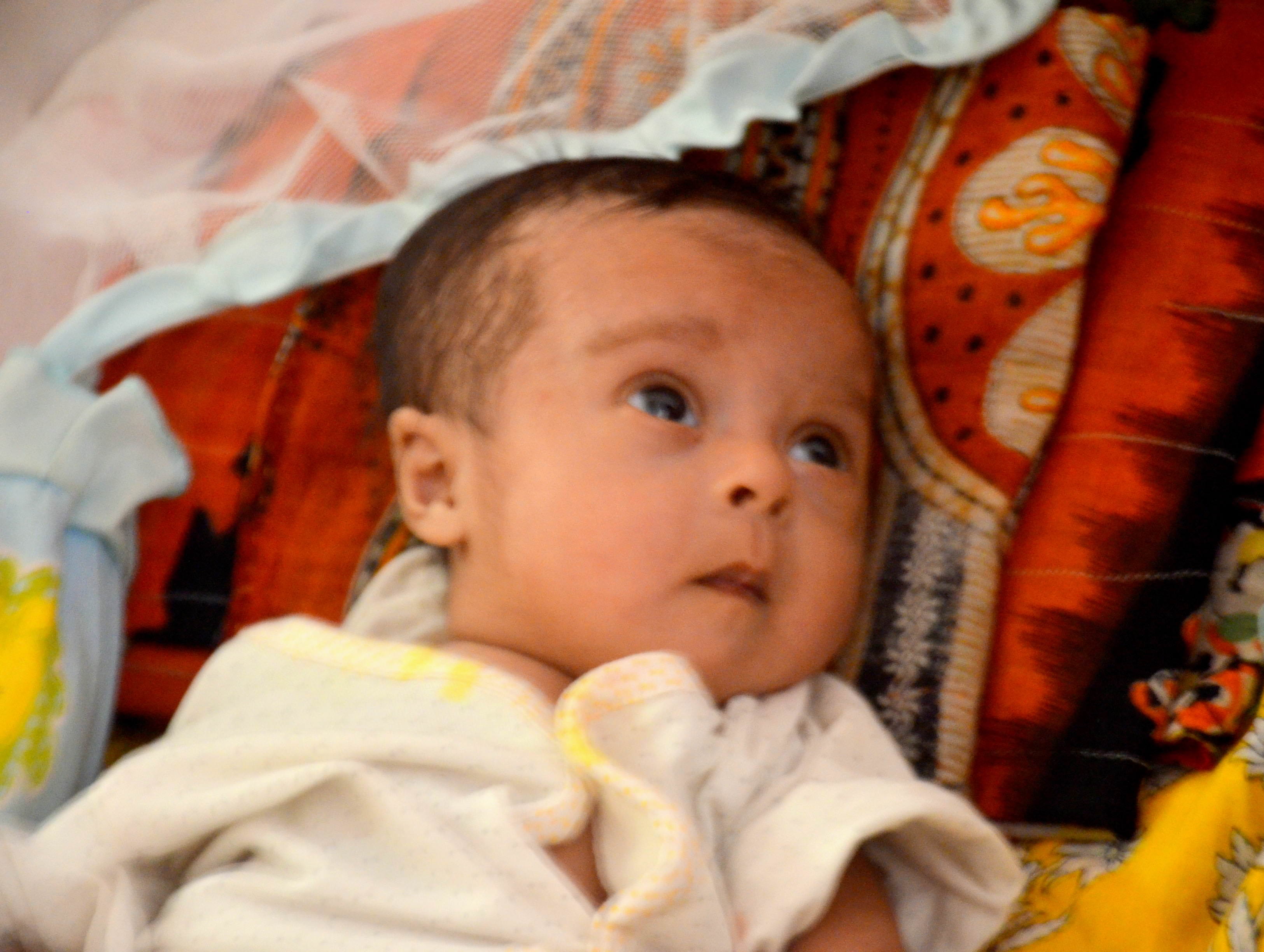 This 4MonthOld Baby Throws Up At Least 8 Times A Day And Is Half The