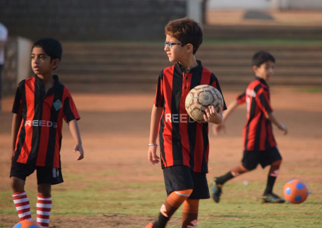 We currently have 120 boys and girls training at our academy ranging