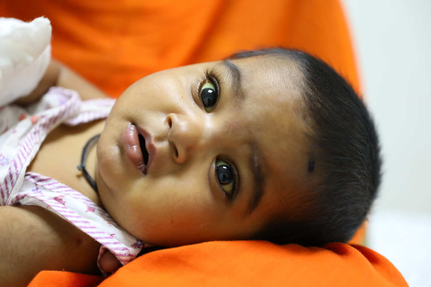 This 7monthold Baby Girl Cries All Night In Pain From A