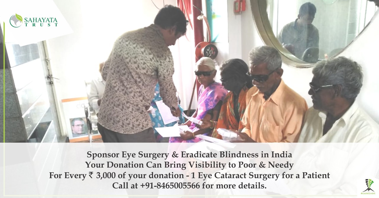 Donate Rs 3,000 and you will be able to get blessings from Needy & Poor.