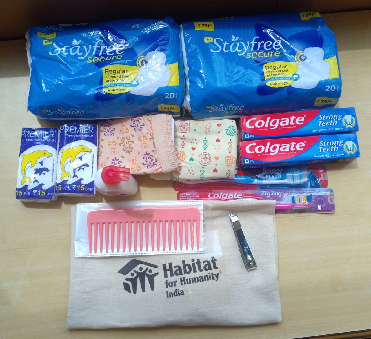 Help provide sanitary pads & hygiene products to girls of Govt school